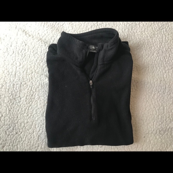 1/4 zip fleece pullover